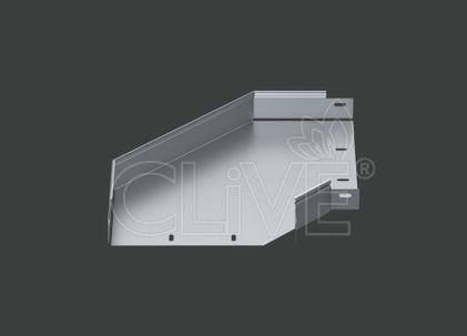 Поворот ANSEH 90гр.х600х60 (1,5) нерж. сталь AISI304 CLIVE - КЛАЙВ фото 2