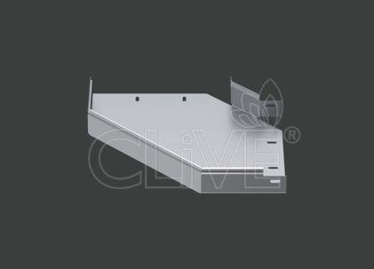 Поворот ANSEH 90гр.х600х60 (1,5) нерж. сталь AISI304 CLIVE - КЛАЙВ фото 1