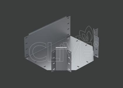 Угол Т-образный ANSEH 200х200 (1,0) нерж. сталь AISI304 CLIVE - КЛАЙВ фото 1