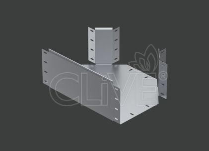Угол Т-образный ANSEH 200х200 (1,0) нерж. сталь AISI304 CLIVE - КЛАЙВ фото 2