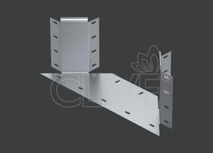 Отвод Т-образный ANSEH 200х200 (1,0) нерж. сталь AISI304 CLIVE - КЛАЙВ фото 2