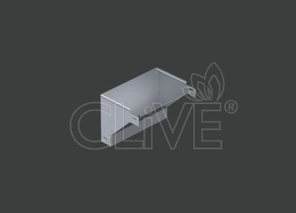 Поворот вертикальный внешний с разворотом ANSEV 180гр.х600х60 (1,2) гор. цинк CLIVE - КЛАЙВ фото 1