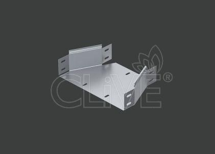 Переходник по ширине ANSRM 500х100х80 (1,0) оцинк. CLIVE - КЛАЙВ фото 1