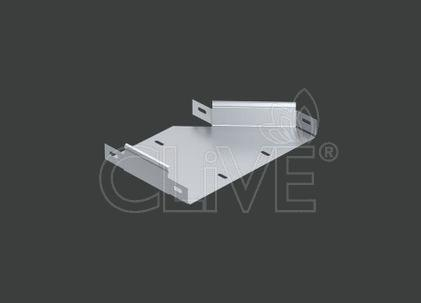 Переходник по ширине левосторонний ANSRM 400х200х50 (1,0) нерж. сталь AISI304 CLIVE - КЛАЙВ фото 2
