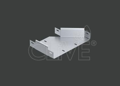 Переходник по ширине левосторонний ANSRM 500х150х60 (1,5) оцинк. CLIVE - КЛАЙВ фото 1