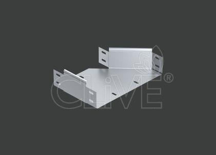 Переходник по ширине левосторонний ANSRM 300х100х80 (1,0) оцинк. CLIVE - КЛАЙВ фото 2