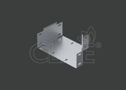 Переходник по ширине правосторонний ANSRM 600х400х110 (1,2) нерж. сталь AISI304 CLIVE - КЛАЙВ фото 1