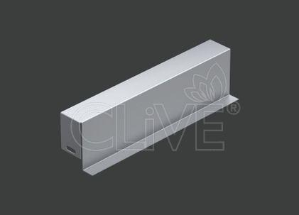 Переходник по высоте ANSRM 60х80х150 (1,5) гор. цинк CLIVE - КЛАЙВ фото 1