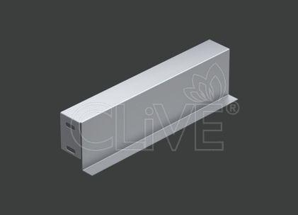 Переходник по высоте ANSRM 80х100х400 (0,7) нерж. сталь AISI304 CLIVE - КЛАЙВ фото 2