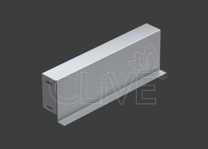 Переходник по высоте ANSRM 100х200х600 (1,5) гор. цинк CLIVE - КЛАЙВ фото 1