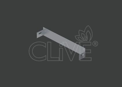 Заглушка торцевая ANSZT 200х50 (1,2) гор. цинк CLIVE - КЛАЙВ фото 2