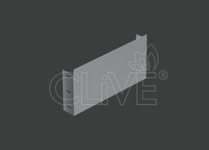 Заглушка торцевая ANSZT 300х150 (0,7) нерж. сталь AISI304 CLIVE - КЛАЙВ фото 2