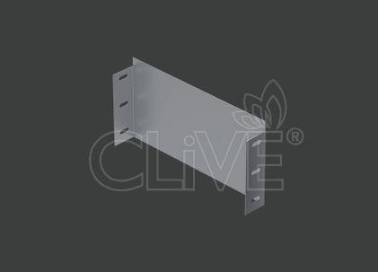 Заглушка торцевая ANSZT 300х150 (0,7) нерж. сталь AISI304 CLIVE - КЛАЙВ фото 1