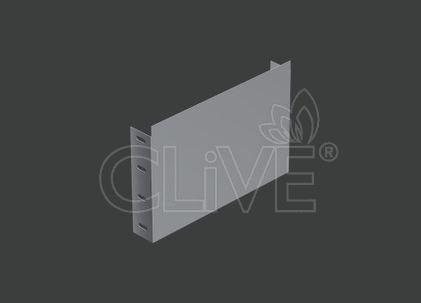 Заглушка торцевая ANSZT 200х200 (1,5) гор. цинк CLIVE - КЛАЙВ фото 1