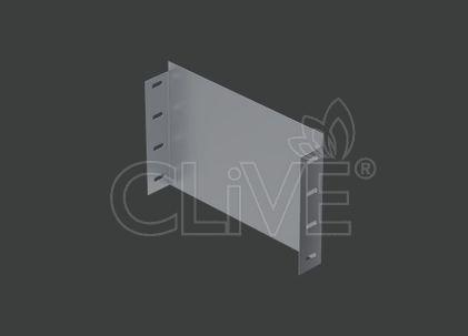 Заглушка торцевая ANSZT 300х200 (1,5) нерж. сталь AISI304 CLIVE - КЛАЙВ фото 1