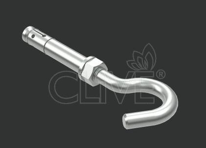 Анкерный болт с крюком FORAN М10 12х130 (20шт) оцинк. CLIVE - КЛАЙВ фото 1