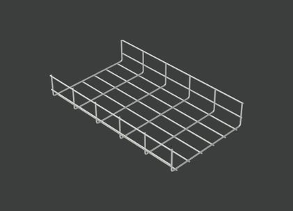 Лоток проволочный LWSCT 100х85х3000 (4,0) гор. цинк CLIVE - КЛАЙВ фото 1