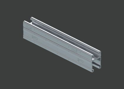 Страт профиль двойной MSTPR 41х62х2,0 1600 нерж. сталь AISI304 CLIVE - КЛАЙВ фото 1