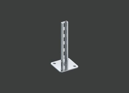 Страт стойка MSTRK 41х21х2,5 1300 гор. цинк CLIVE - КЛАЙВ фото 1