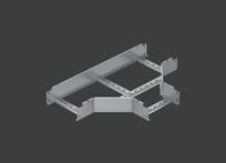 Угол Т-образный лестничного лотка ALSEH R-300мм. 200х110 (1,2) гор. цинк CLIVE - КЛАЙВ фото 1 