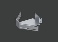 Поворот горизонтальный ANSEH изм.гр.х600х100 (1,2) нерж. сталь AISI304 CLIVE - КЛАЙВ фото 1 