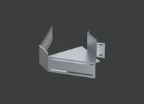 Поворот горизонтальный ANSEH изм.гр.х300х110 (1,2) оцинк. CLIVE - КЛАЙВ фото 1 