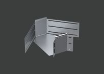 Поворот горизонтальный ANSEH изм.гр.х300х150 (1,2) нерж. сталь AISI304 CLIVE - КЛАЙВ фото 1 