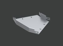 Поворот ANSEH 45гр.х50х50 (0,7) оцинк. CLIVE - КЛАЙВ фото 1 