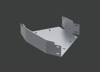 Поворот ANSEH 45гр.х300х100 (1,5) оцинк. CLIVE - КЛАЙВ фото 1 