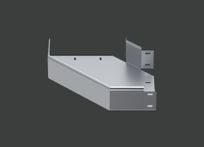 Поворот ANSEH 90гр.х500х100 (1,0) оцинк. CLIVE - КЛАЙВ фото 1 