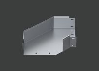 Поворот ANSEH 90гр.х300х110 (1,5) нерж. сталь AISI304 CLIVE - КЛАЙВ фото 1 