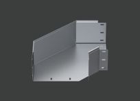 Поворот ANSEH 90гр.х150х150 (1,2) гор. цинк CLIVE - КЛАЙВ фото 1 