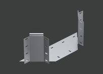 Отвод Т-образный ANSEH 200х200 (1,5) оцинк. CLIVE - КЛАЙВ фото 1