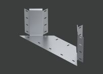 Отвод Т-образный ANSEH 400х200 (1,5) оцинк. CLIVE - КЛАЙВ фото 1 