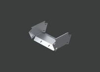 Поворот вертикальный внешний ANSEV 45гр.х150х110 (1,5) окрашенный RALXXXX CLIVE - фото 1