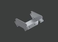 Поворот вертикальный внешний ANSEV 90гр.х100х110 (1,2) гор. цинк CLIVE - КЛАЙВ фото 1 