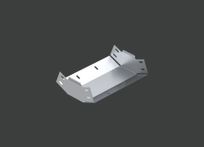 Поворот вертикальный внутренний ANSEV 45гр.х150х80 (1,2) нерж. сталь AISI304 CLIVE - КЛАЙВ фото 1 