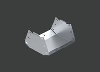 Поворот вертикальный внутренний ANSEV 45гр.х150х150 (1,0) нерж. сталь AISI304 CLIVE - КЛАЙВ фото 1 