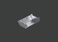 Поворот вертикальный внутренний ANSEV 90гр.х600х80 (1,5) нерж. сталь AISI304 CLIVE - КЛАЙВ фото 1 