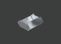 Поворот вертикальный внутренний ANSEV 90гр.х100х100 (1,5) нерж. сталь AISI304 CLIVE - КЛАЙВ фото 1 