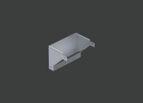 Поворот вертикальный внешний с разворотом ANSEV 180гр.х100х60 (1,5) оцинк. CLIVE - КЛАЙВ фото 1 