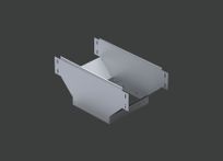 Угол Т-образный с отводом вниз и разворотом ANSEV 90гр.х200х110 (1,0) нерж. сталь AISI304 CLIVE - КЛАЙВ фото 1 