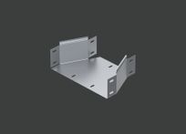 Переходник по ширине ANSRM 600х300х100 (1,5) гор. цинк CLIVE - фото 1