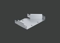 Переходник по ширине левосторонний ANSRM 200х150х60 (0,7) оцинк. CLIVE - КЛАЙВ фото 1 