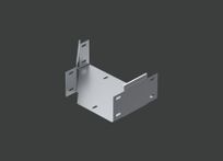 Переходник по ширине левосторонний ANSRM 600х400х110 (1,5) оцинк. CLIVE - фото 1