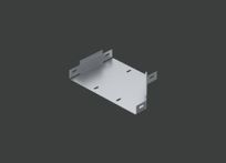 Переходник по ширине правосторонний ANSRM 150х100х50 (1,0) окрашенный RALXXXX CLIVE - фото 1