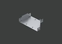 Переходник по ширине правосторонний ANSRM 300х100х60 (1,5) гор. цинк CLIVE - фото 1