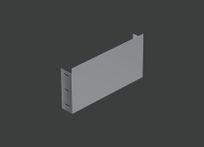 Заглушка торцевая ANSZT 150х150 (1,2) оцинк. CLIVE - КЛАЙВ фото 1 