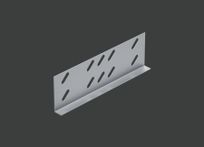 Пластина соединительная L-образная APSJF 200 (1,5) оцинк. CLIVE - КЛАЙВ фото 1 