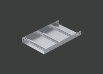 Лоток неперфорированный усиленный LNACT 150х50х2500 (1,2) оцинк. CLIVE - фото 1